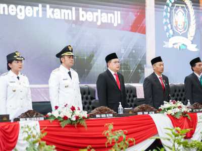 Sekdaprov Jatim Hadiri Sertijab Wali Kota dan Wakil Wali Kota Blitar